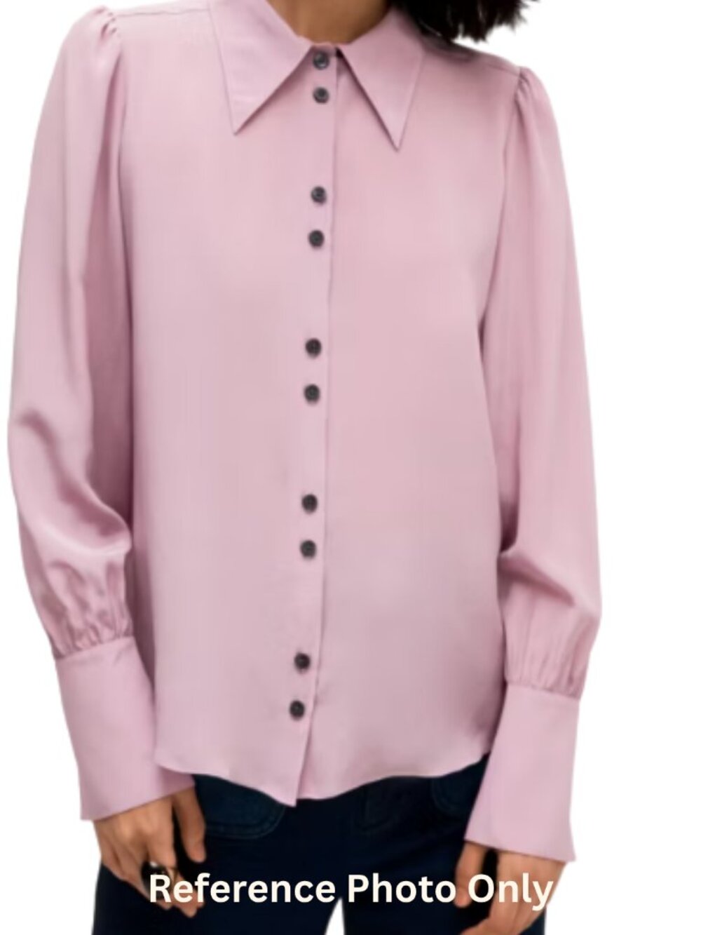 Kate Spade Silk Point Collar Blouse - Size L - New with Tag